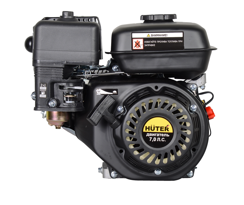 Двигатель бензиновый GE-170F-20 HUTER — изображение 4
