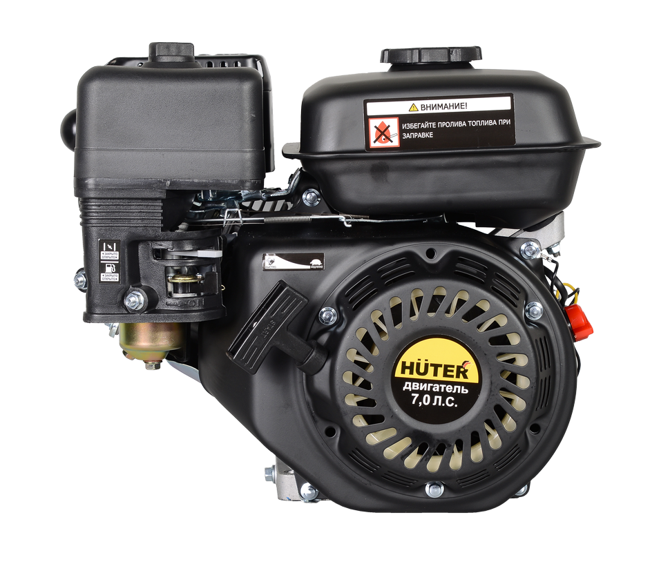 Двигатель бензиновый GE-170F-19 HUTER — изображение 2