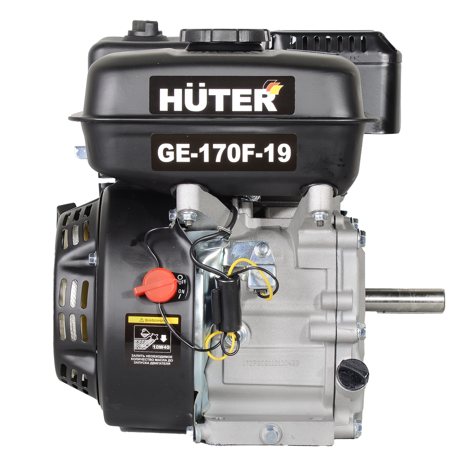 Двигатель бензиновый GE-170F-19 HUTER — изображение 4
