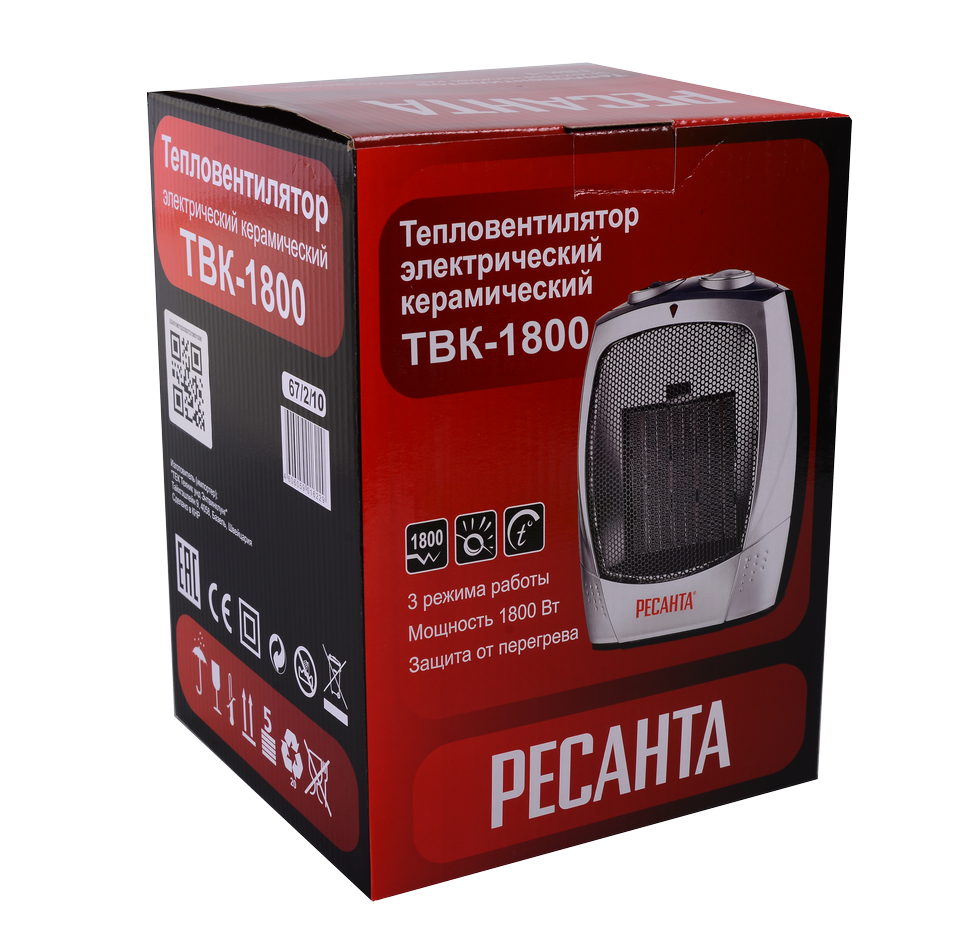Тепловентилятор Ресанта ТВК-1800 — изображение 6