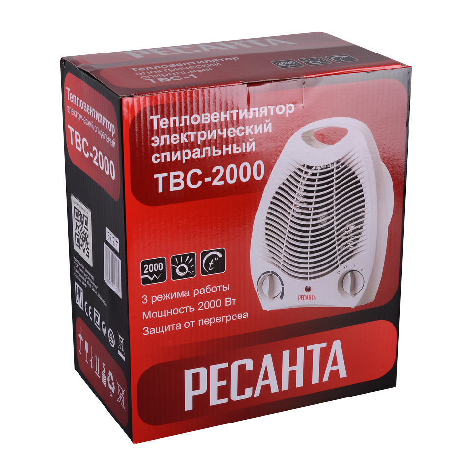 Тепловентилятор Ресанта ТВС-2000 — изображение 7