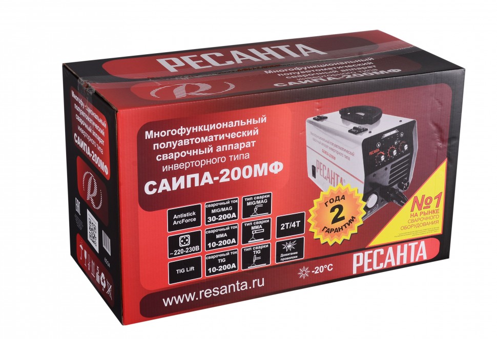 Сварочный аппарат РЕСАНТА САИПА-200МФ (САИПА-190МФ) — изображение 7