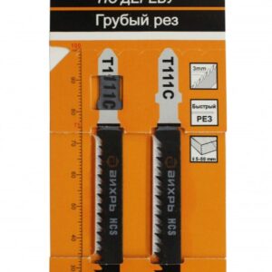 Пилки для лобзика ВИХРЬ Т111C
