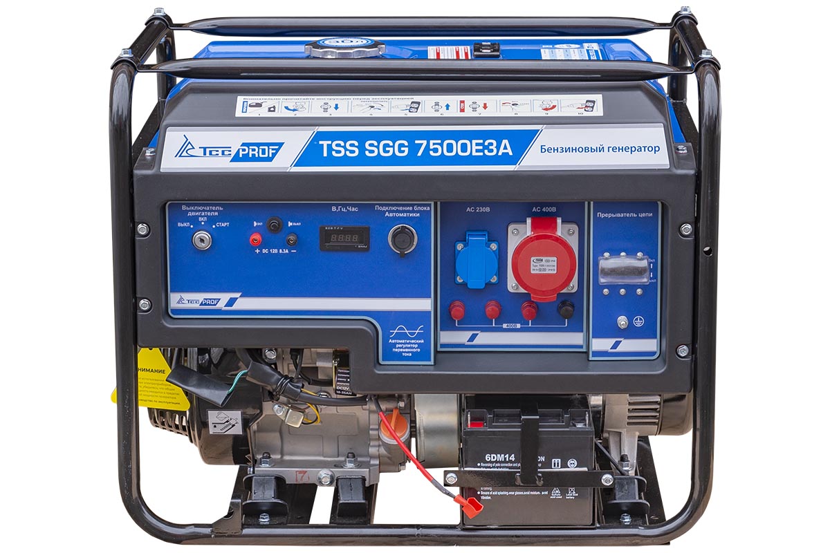 Бензогенератор TSS SGG 7500Е3A — изображение 2