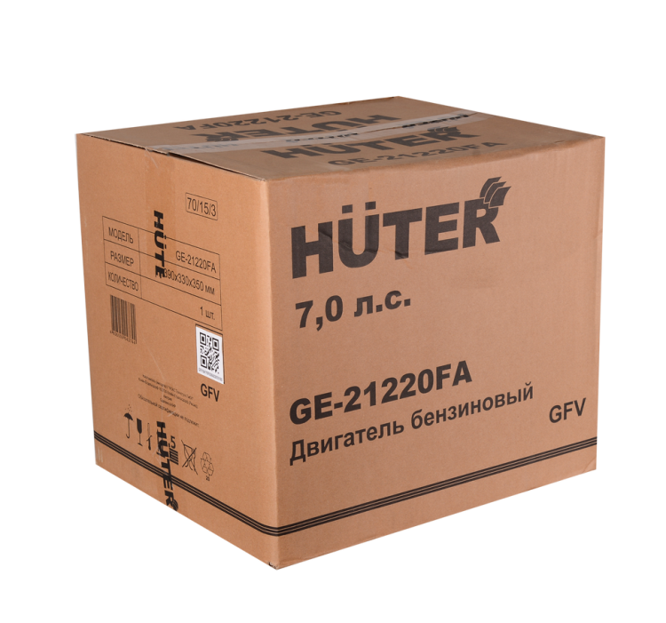 Двигатель бензиновый HUTER GE-21220FА — изображение 7