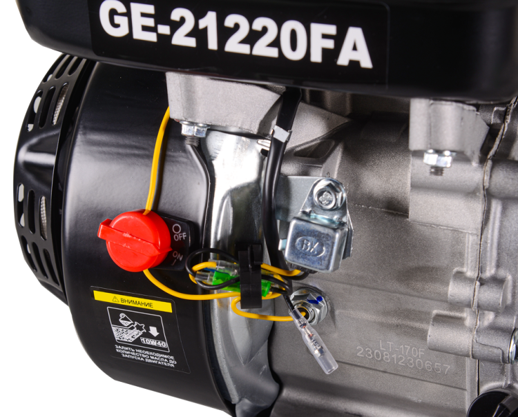 Двигатель бензиновый HUTER GE-21220FА — изображение 6