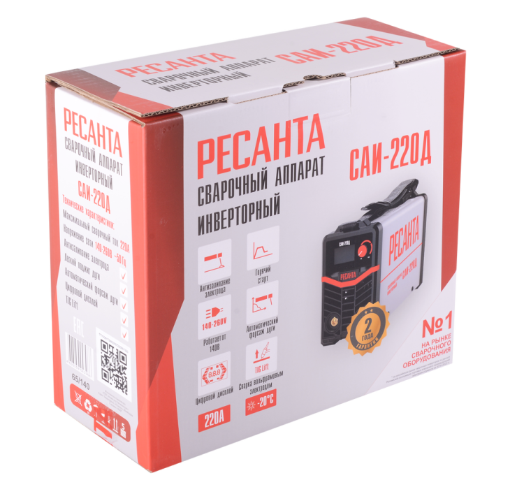 Сварочный аппарат инверторный Ресанта САИ-220Д — изображение 8