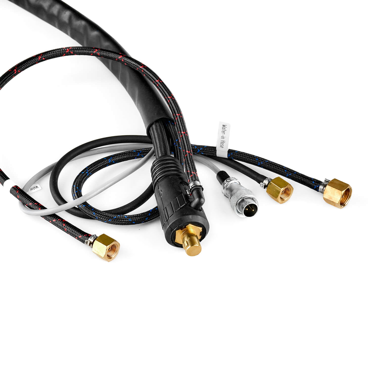 Горелка TIG TP 18 SUPER (ОКС 35-50, 2 pin, M12х1, 1/4G, 3/8G) 8м водяное охлаждение TBW1808-04 — изображение 4