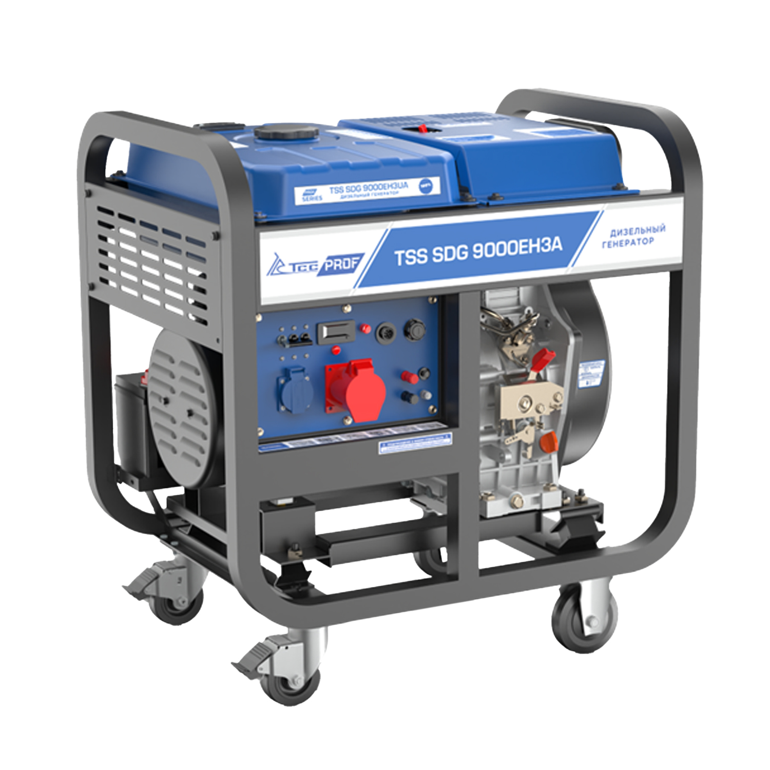 Дизель генератор TSS SDG 9000EH3A — изображение 7