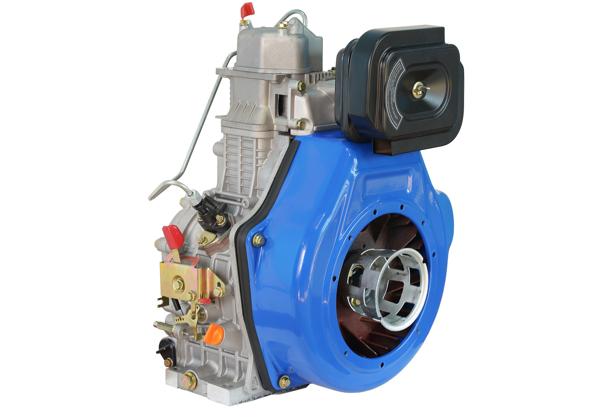 Двигатель дизельный 192F (B-тип, вал конус) - T0 / Diesel engine 192F — изображение 5