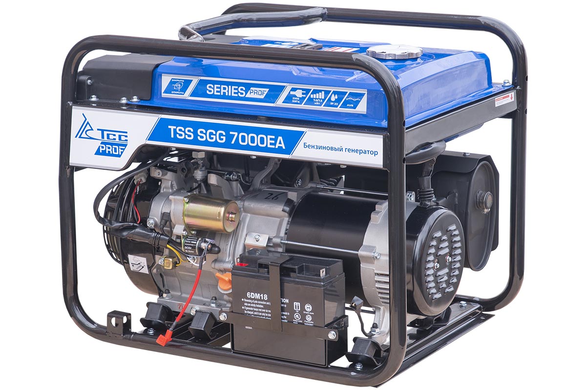 Бензогенератор TSS SGG 7000EA — изображение 2