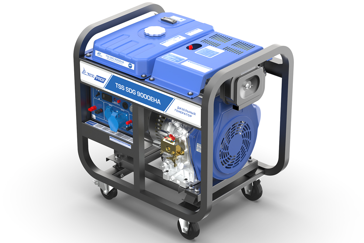 Дизель генератор TSS SDG 9000EHA — изображение 8