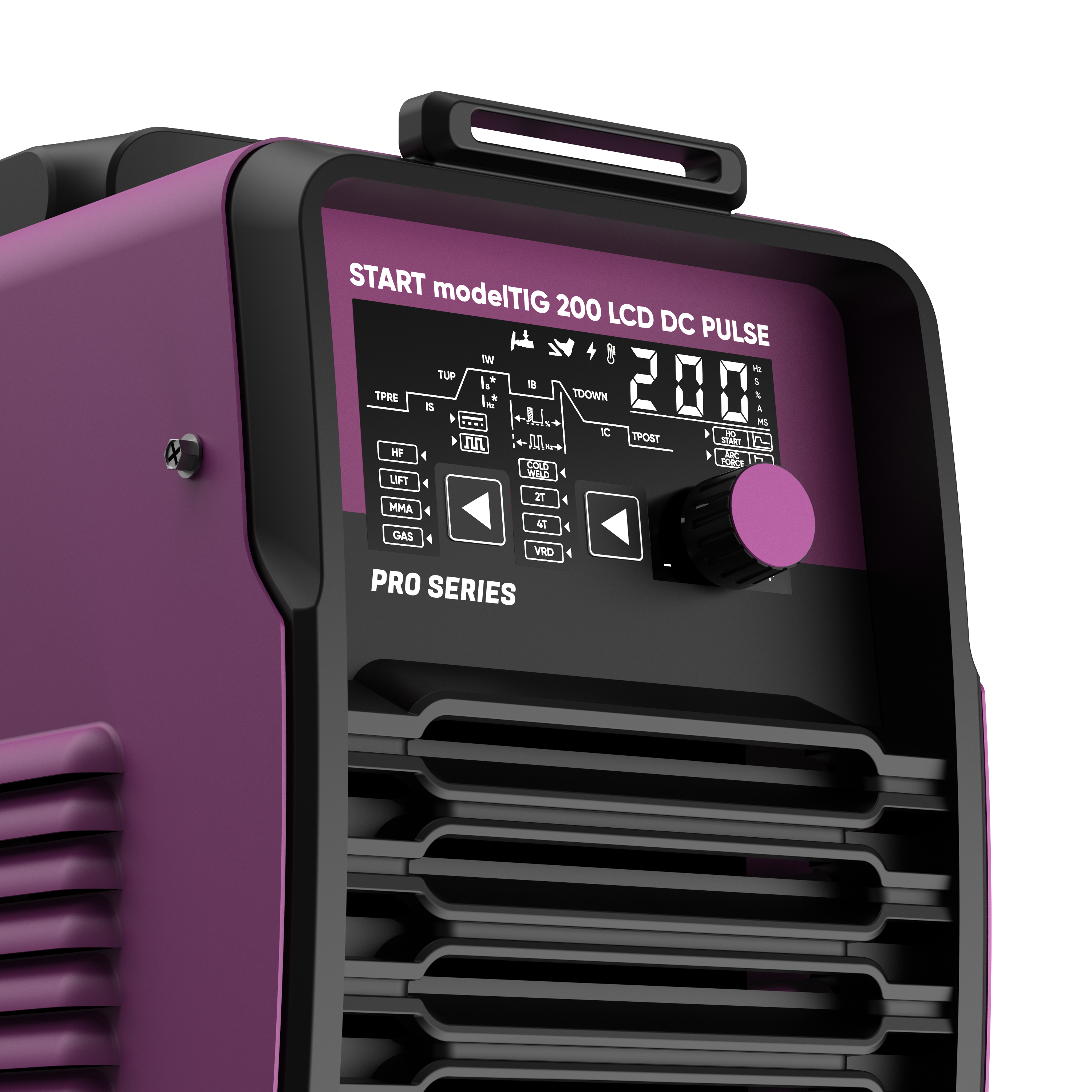 START modelTIG 200 LCD DC PULSE Установка аргонодуговой сварки 3W200PL — изображение 5