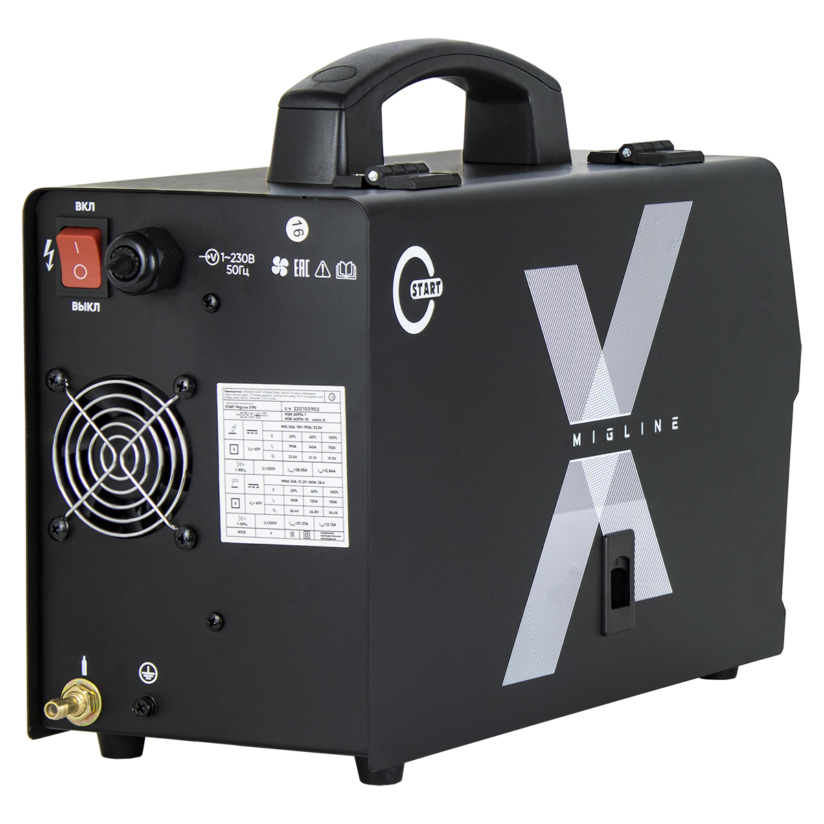 START MigLine X190 Сварочный полуавтомат 2STX190 — изображение 4