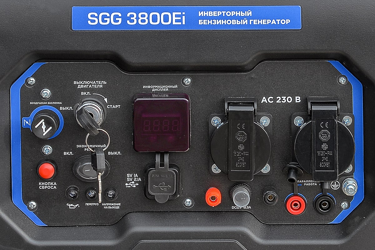 Бензогенератор инверторный TSS SGG 3800Ei — изображение 6