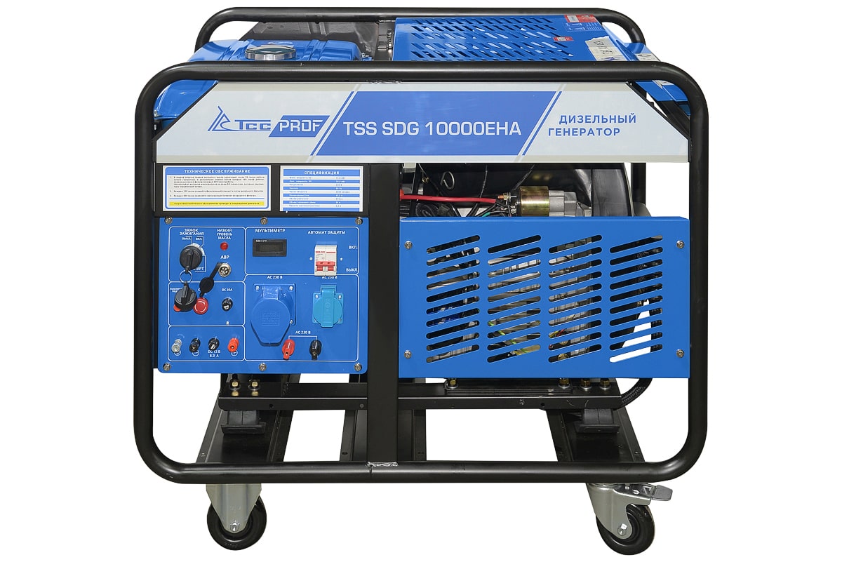 Дизель генератор TSS SDG 10000EHA — изображение 4