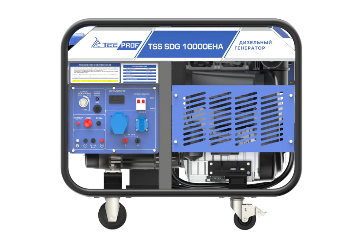 Дизель генератор TSS SDG 10000EHA — изображение 3