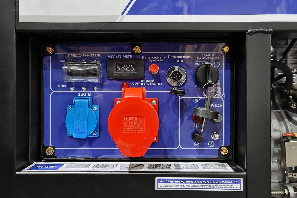 Дизель генератор TSS SDG 9000EH3A — изображение 5
