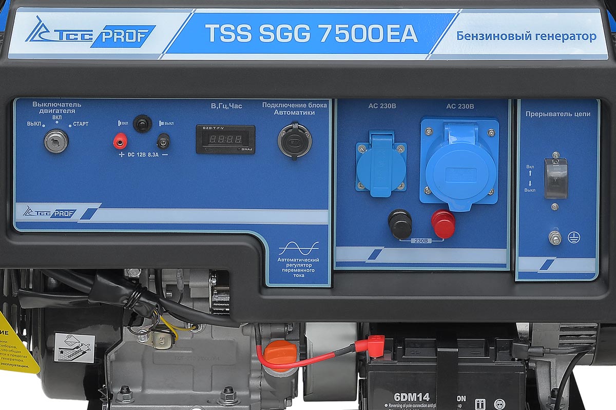 Бензогенератор TSS SGG 7500ЕA — изображение 5
