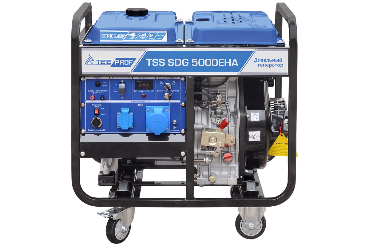Дизель генератор TSS SDG 5000EHA — изображение 2