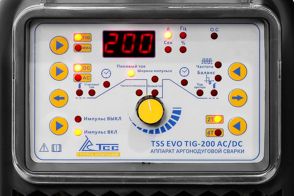 Аппарат аргонодуговой сварки TSS EVO TIG-200 AC/DC — изображение 4