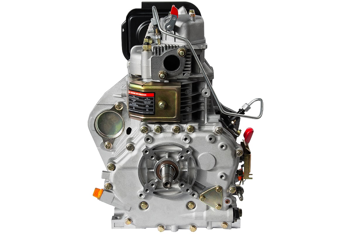 Двигатель дизельный 192F (B-тип, вал конус) - T0 / Diesel engine 192F — изображение 7