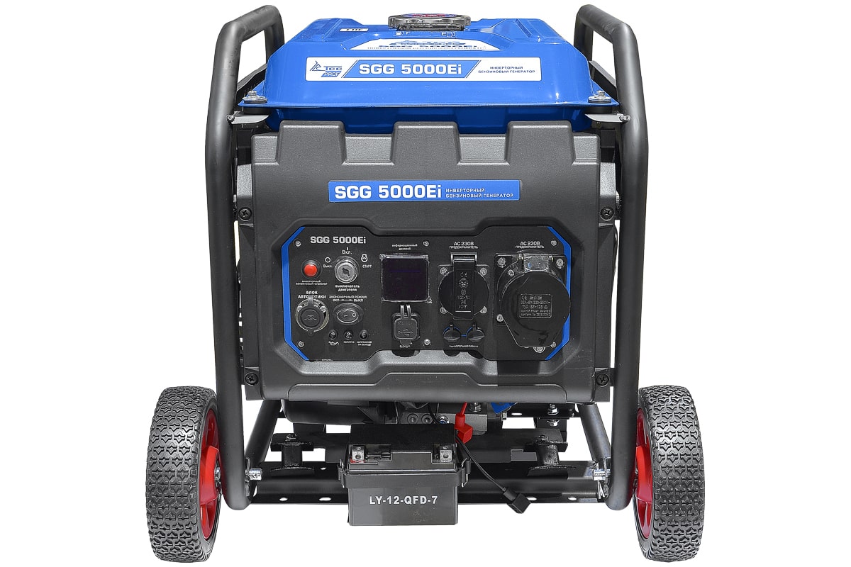 Бензогенератор инверторный TSS SGG 5000Ei — изображение 3