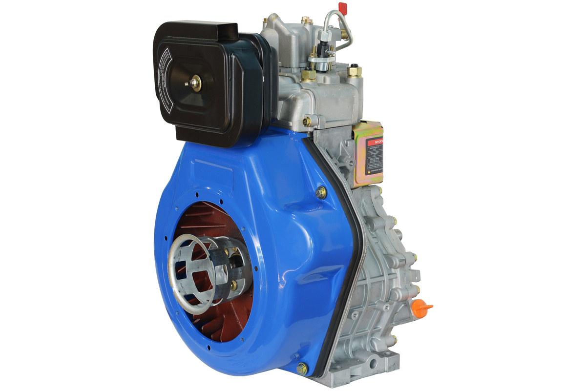 Двигатель дизельный 192F (B-тип, вал конус) - T0 / Diesel engine 192F — изображение 2