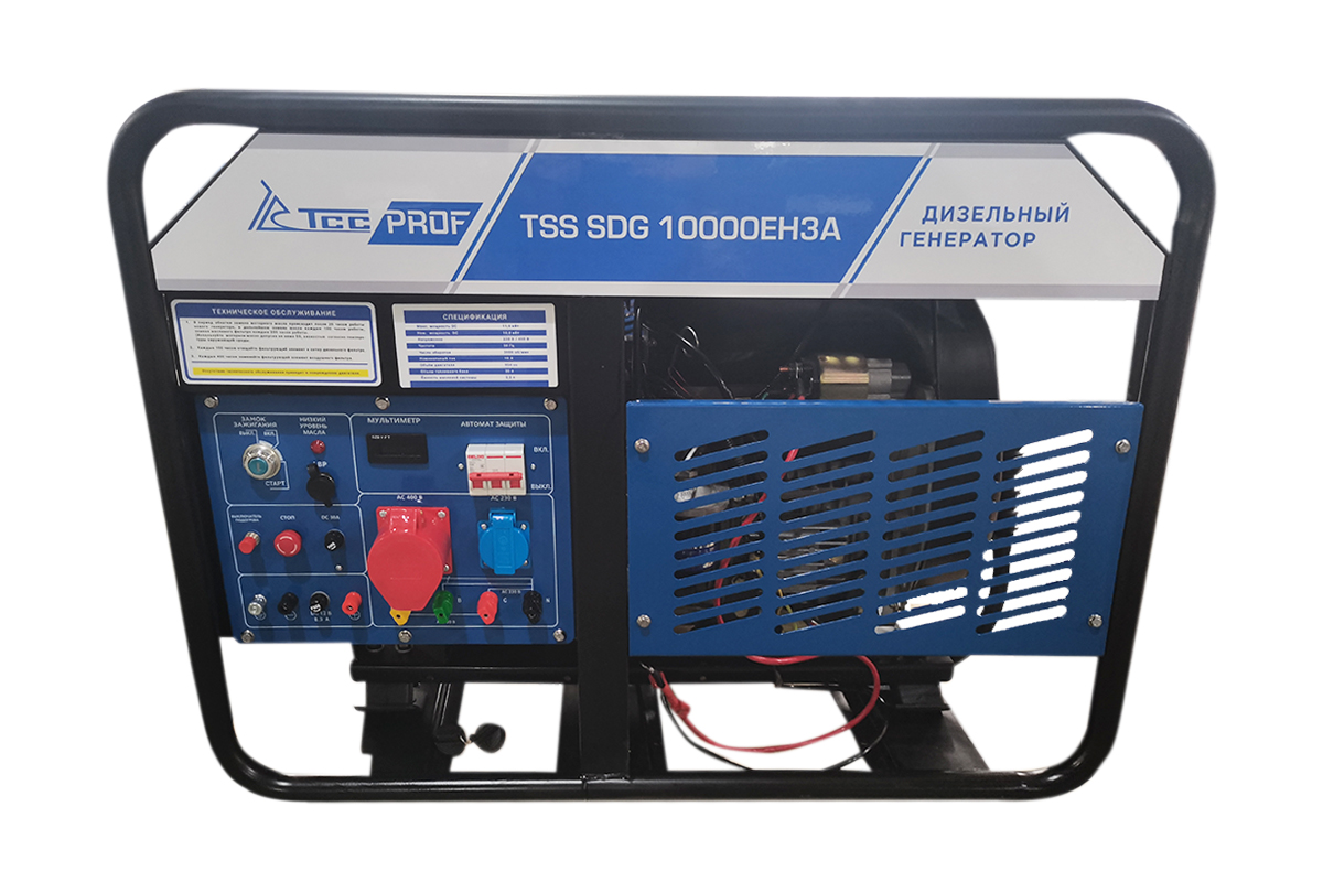 Дизель генератор TSS SDG 10000EH3A — изображение 2
