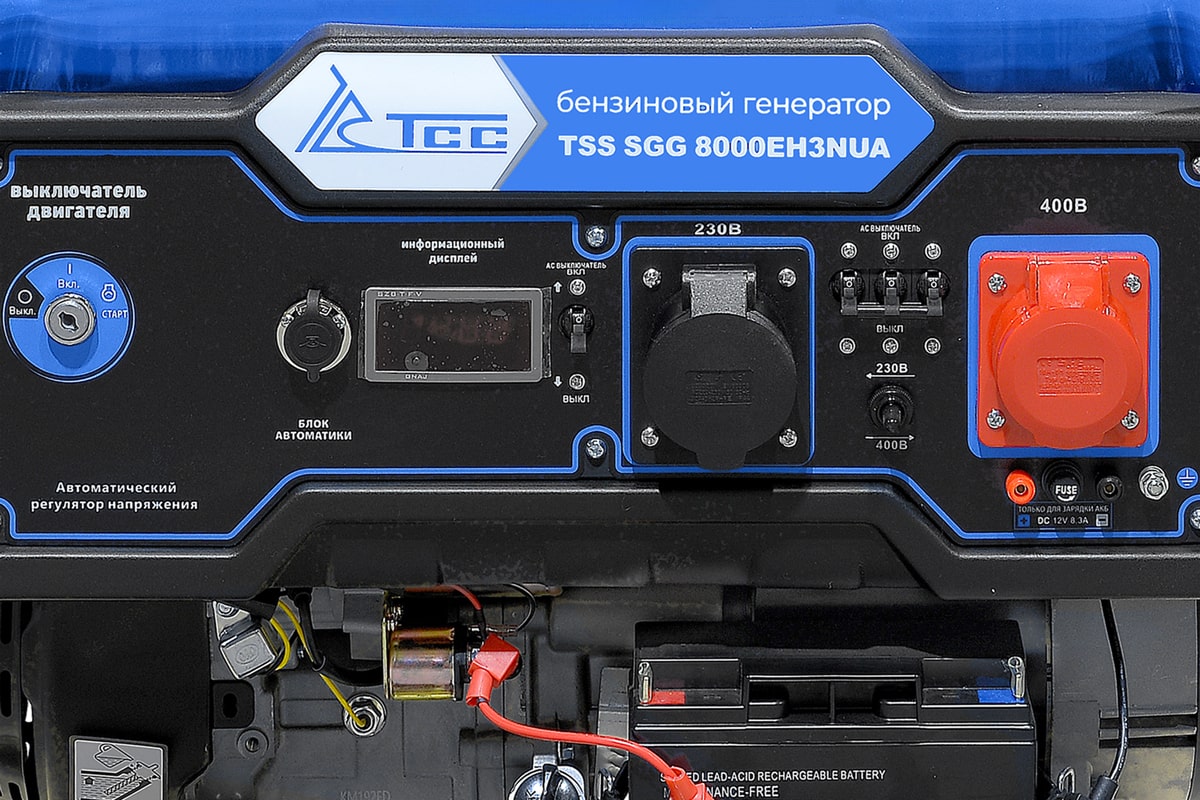 Бензогенератор TSS SGG 8000EH3NUA — изображение 6