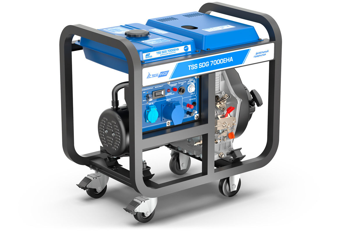 Дизель генератор TSS SDG 7000EHA — изображение 2