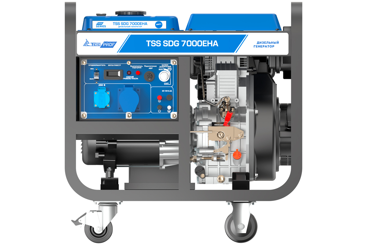 Дизель генератор TSS SDG 7000EHA — изображение 3