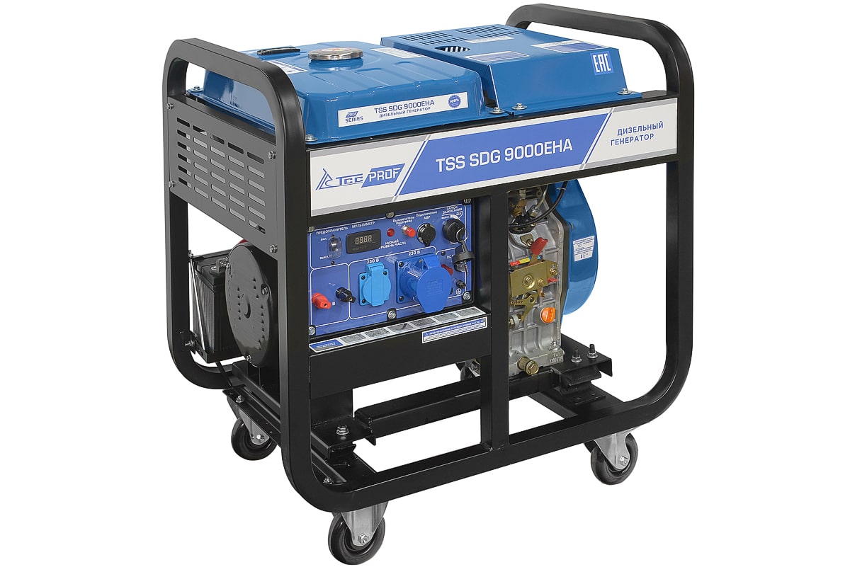 Дизель генератор TSS SDG 9000EHA — изображение 3