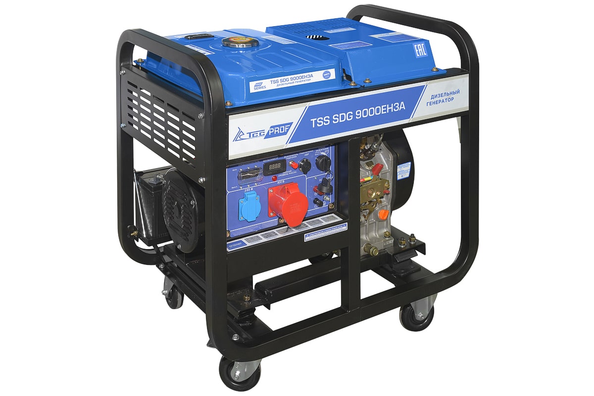 Дизель генератор TSS SDG 9000EH3A — изображение 3