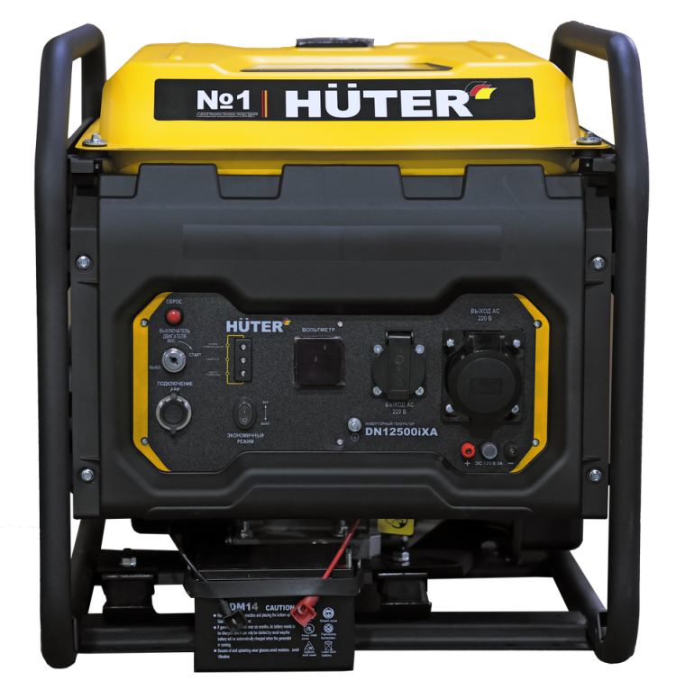 Инверторный генератор Huter DN12500iXA (электростартер) — изображение 2