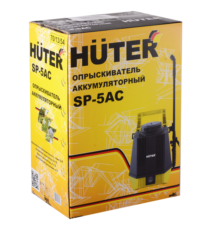 Опрыскиватель аккумуляторный SP-5AC Huter — изображение 9