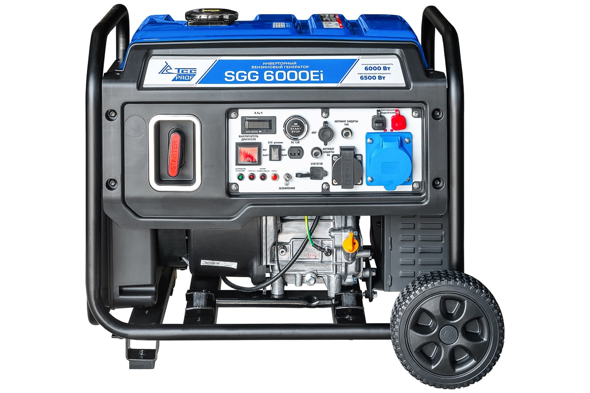 Бензогенератор инверторный SGG 6000Ei — изображение 3