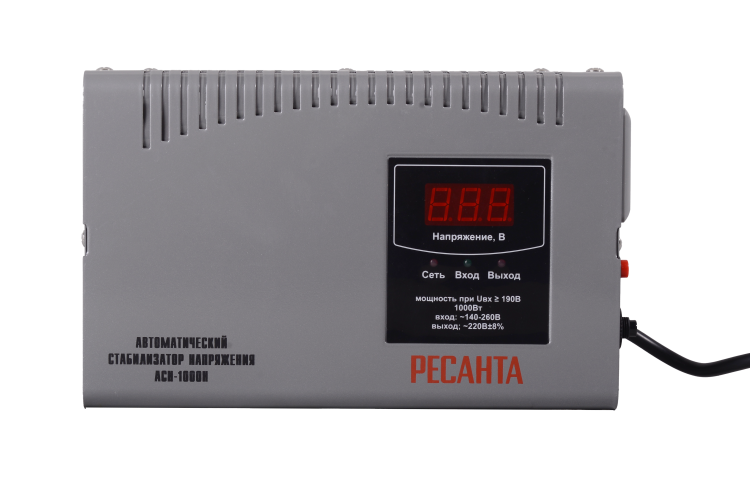 Стабилизатор АСН-1000 Н Ресанта — изображение 2