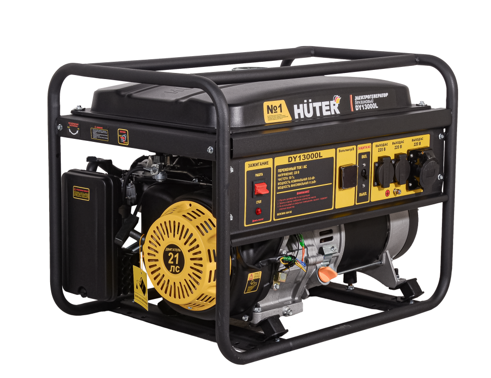 Электрогенератор DY13000L Huter — изображение 3
