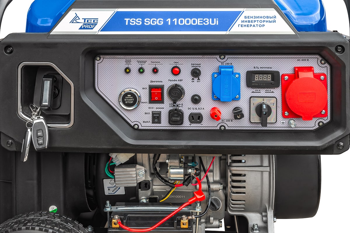 Бензогенератор инверторный TSS SGG 11000E3Ui — изображение 5