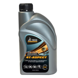 Масло моторное полусинтетическое универсальное SAE 10W-40, API SG/CD (4T-ASPECT, канистра 1л/ Motor oil 1liter can)