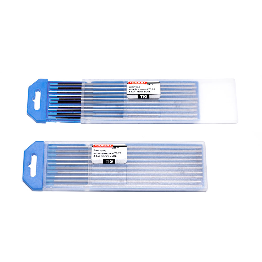 Вольфрамовый электрод WL-20 d.3.0x175 mm BLUE