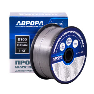Проволока порошковая E71T-GS d.0.8 мм 1.0кг D100 NO GAS